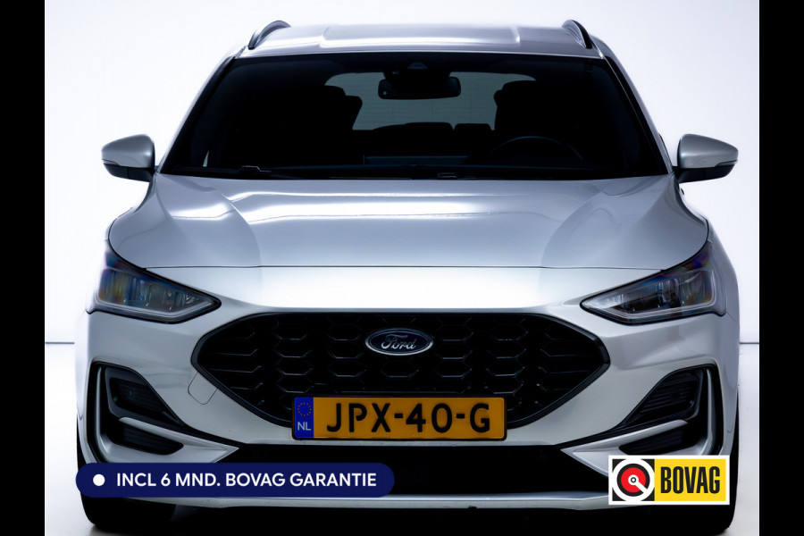 Ford FOCUS Wagon 1.0 EcoBoost Hybrid ST Line 126 PK | Stoel-, Stuur-, en voorruitverwarming | Privacy Glass | Audio Navigatie SYNC4, Cruise, Led, Lendesteun, Parkeerpilot, Parkeersensoren V+A