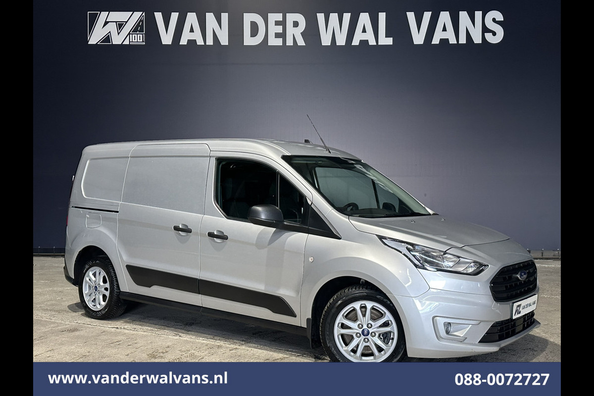Ford Transit Connect 1.5 EcoBlue 100pk L2H1 Euro6 Airco | Camera | Navigatie | Trekhaak | LM velgen Parkeersensoren, Bumper in de kleur, Verwarmde voorruit, Zijdeur