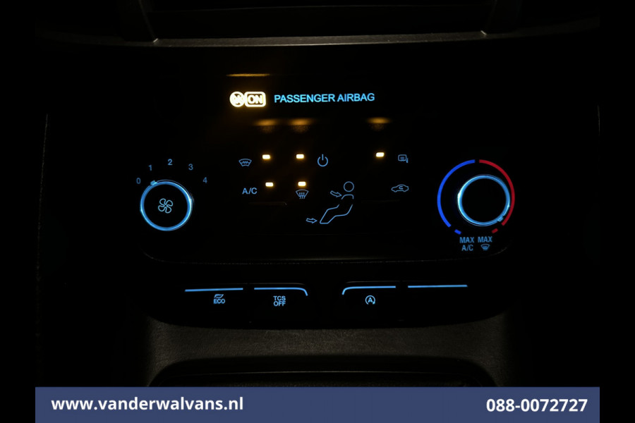 Ford Transit Connect 1.5 EcoBlue 100pk L2H1 Euro6 Airco | Camera | Navigatie | Trekhaak | LM velgen Parkeersensoren, Bumper in de kleur, Verwarmde voorruit, Zijdeur