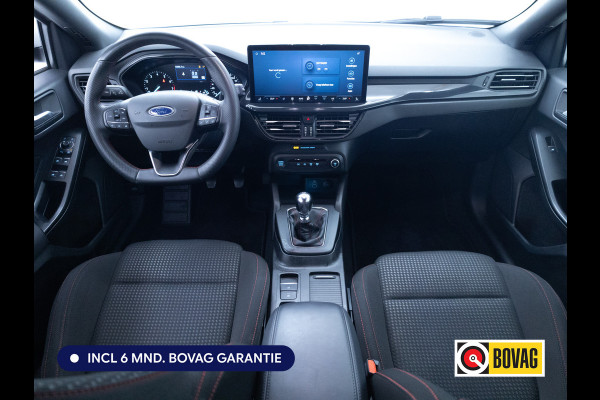 Ford FOCUS Wagon 1.0 EcoBoost Hybrid ST Line 126 PK | Stoel-, Stuur-, en voorruitverwarming | Privacy Glass | Audio Navigatie SYNC4, Cruise, Led, Lendesteun, Parkeerpilot, Parkeersensoren V+A