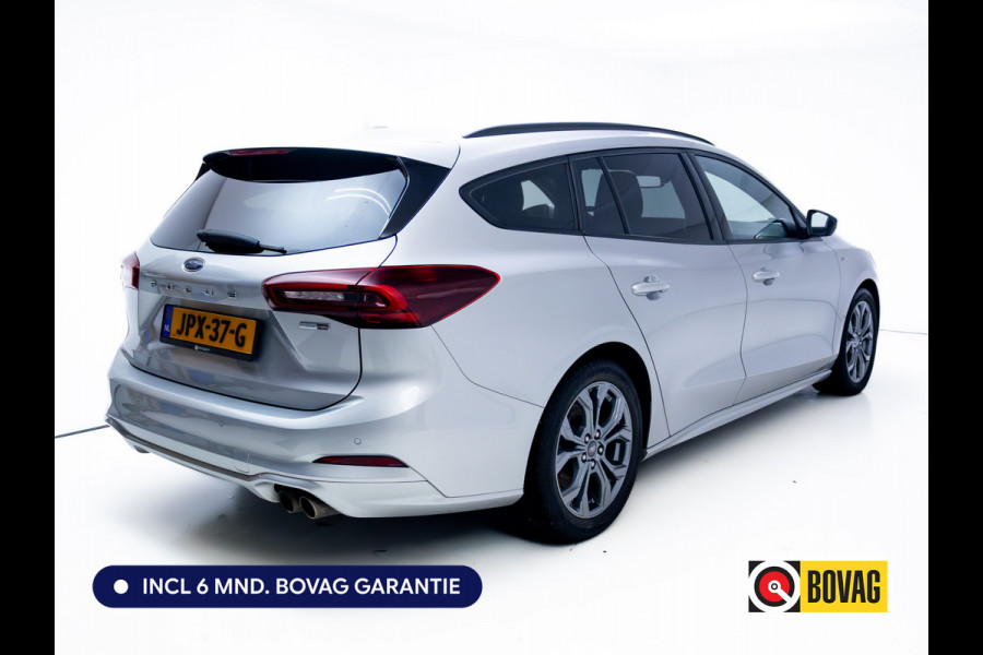 Ford FOCUS Wagon 1.0 EcoBoost Hybrid ST Line 126 PK | Stoel-, Stuur-, en voorruitverwarming | Privacy Glass | Audio Navigatie SYNC4, Cruise, Led, Lendesteun, Parkeerpilot, Parkeersensoren V+A