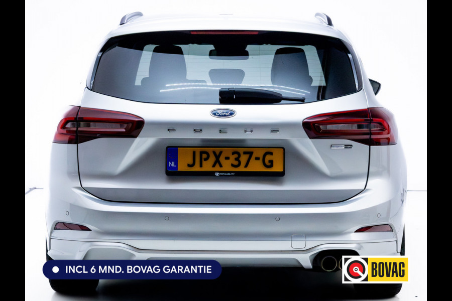 Ford FOCUS Wagon 1.0 EcoBoost Hybrid ST Line 126 PK | Stoel-, Stuur-, en voorruitverwarming | Privacy Glass | Audio Navigatie SYNC4, Cruise, Led, Lendesteun, Parkeerpilot, Parkeersensoren V+A