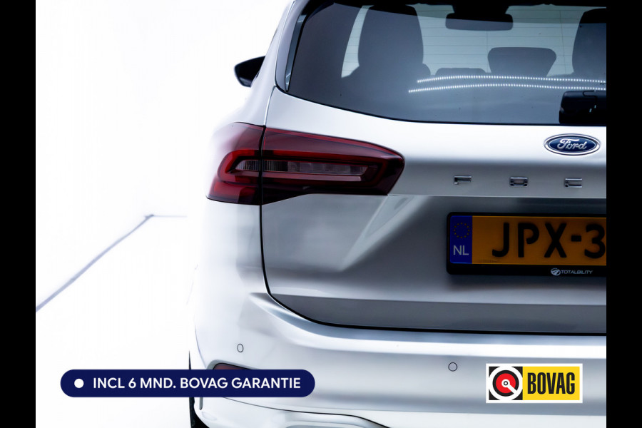 Ford FOCUS Wagon 1.0 EcoBoost Hybrid ST Line 126 PK | Stoel-, Stuur-, en voorruitverwarming | Privacy Glass | Audio Navigatie SYNC4, Cruise, Led, Lendesteun, Parkeerpilot, Parkeersensoren V+A