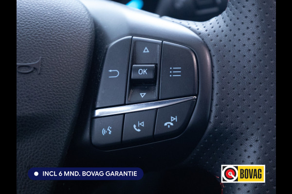 Ford FOCUS Wagon 1.0 EcoBoost Hybrid ST Line 126 PK | Stoel-, Stuur-, en voorruitverwarming | Privacy Glass | Audio Navigatie SYNC4, Cruise, Led, Lendesteun, Parkeerpilot, Parkeersensoren V+A