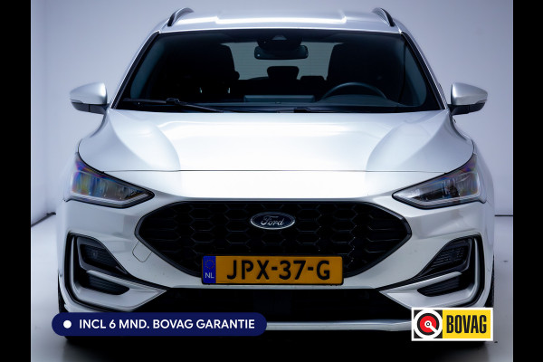 Ford FOCUS Wagon 1.0 EcoBoost Hybrid ST Line 126 PK | Stoel-, Stuur-, en voorruitverwarming | Privacy Glass | Audio Navigatie SYNC4, Cruise, Led, Lendesteun, Parkeerpilot, Parkeersensoren V+A