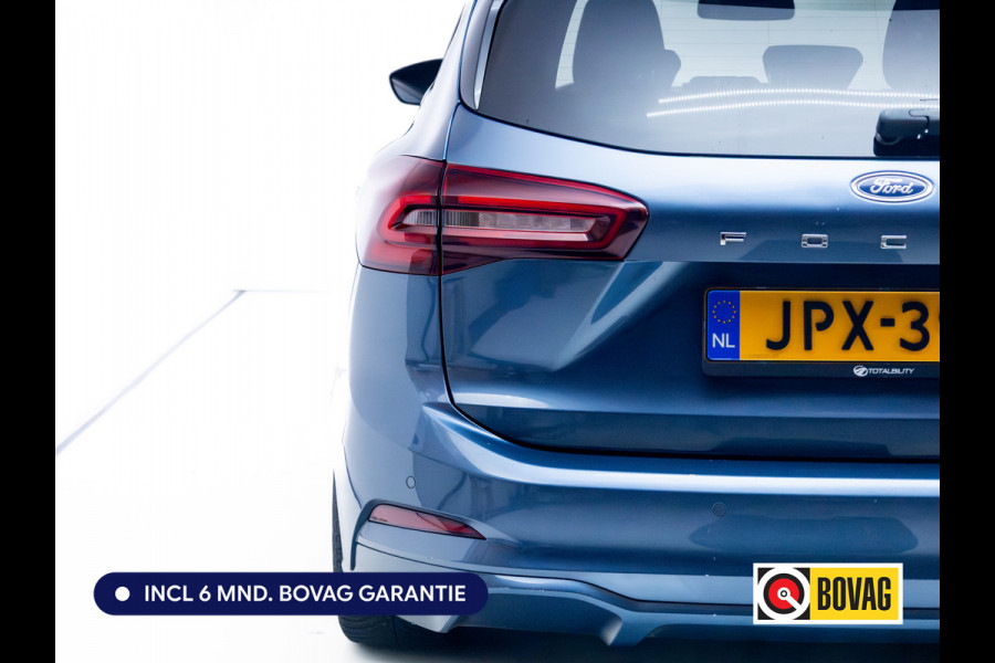Ford FOCUS Wagon 1.0 EcoBoost Hybrid ST Line 126 PK | Stoel-, Stuur-, en voorruitverwarming | Privacy Glass | Audio Navigatie SYNC4, Cruise, Led, Lendesteun, Parkeerpilot, Parkeersensoren V+A