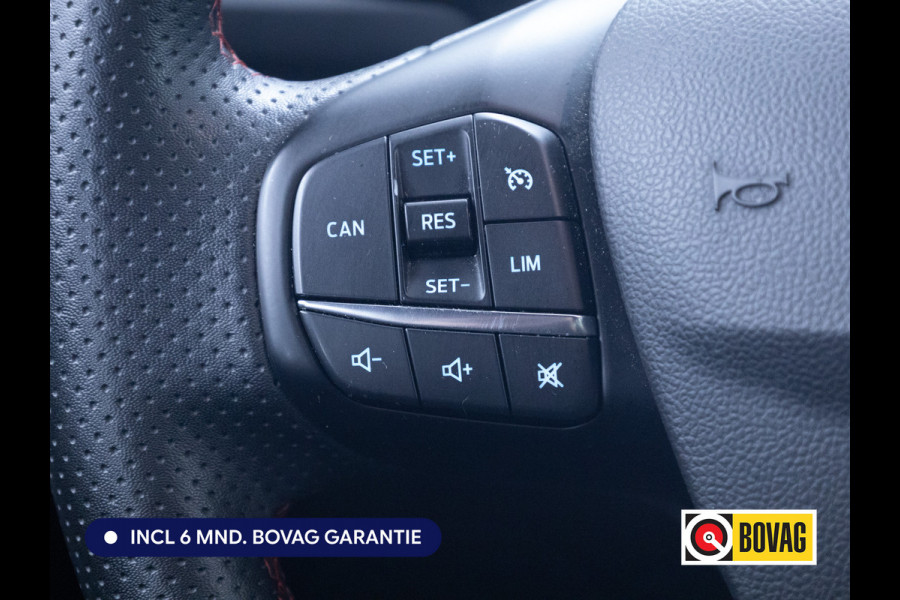 Ford FOCUS Wagon 1.0 EcoBoost Hybrid ST Line 126 PK | Stoel-, Stuur-, en voorruitverwarming | Privacy Glass | Audio Navigatie SYNC4, Cruise, Led, Lendesteun, Parkeerpilot, Parkeersensoren V+A