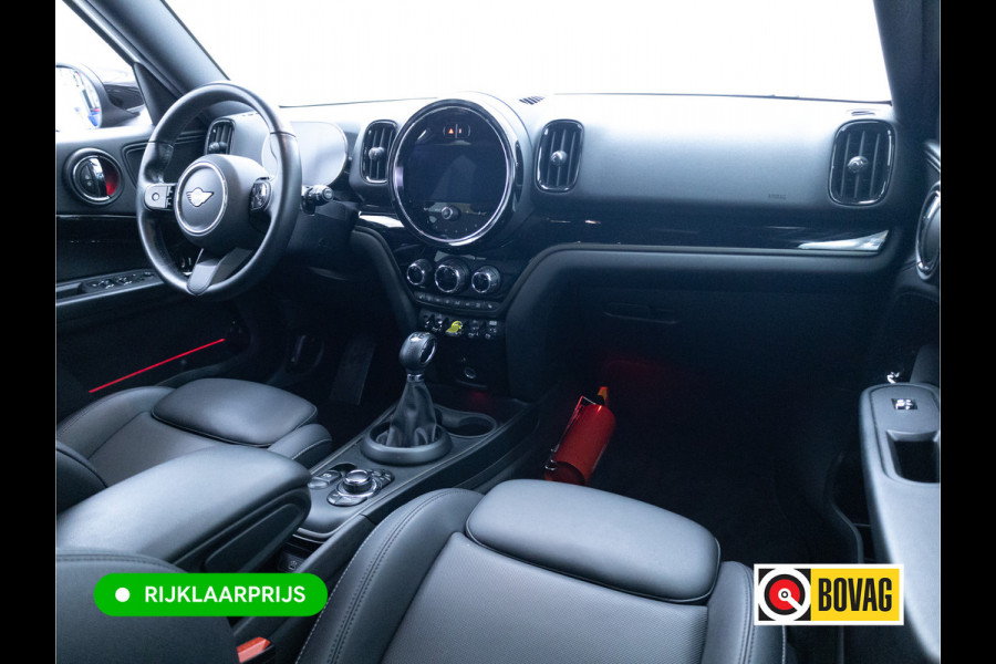 MINI Countryman 2.0 Cooper S E ALL4 Chili | Adap. Cruise | Leer | Elec. achterklep | Sfeerverlichting | Elec. verstelbare en verwarmbare lederen stoelen,  Navigatie, App. connect