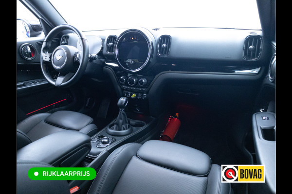 MINI Countryman 2.0 Cooper S E ALL4 Chili | Adap. Cruise | Leer | Elec. achterklep | Sfeerverlichting | Elec. verstelbare en verwarmbare lederen stoelen,  Navigatie, App. connect