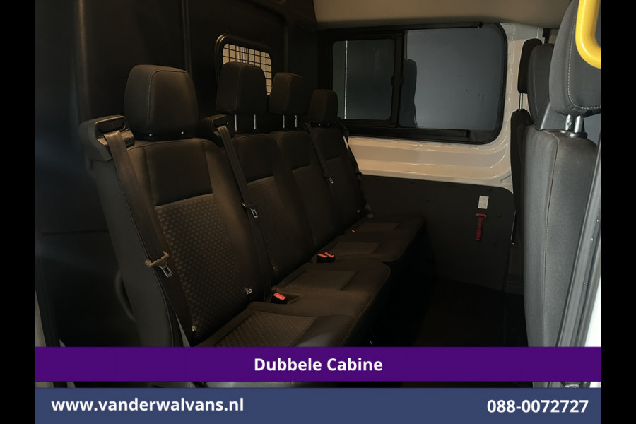 Ford Transit 2.0 TDCI 130pk L3H3 Dubbele Cabine Euro6 Airco | 7-Zits | Cruisecontrol | Verwarmde voorruit Parkeersensoren