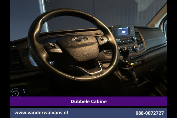 Ford Transit 2.0 TDCI 130pk L3H3 Dubbele Cabine Euro6 Airco | 7-Zits | Cruisecontrol | Verwarmde voorruit Parkeersensoren