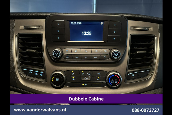 Ford Transit 2.0 TDCI 130pk L3H3 Dubbele Cabine Euro6 Airco | 7-Zits | Cruisecontrol | Verwarmde voorruit Parkeersensoren