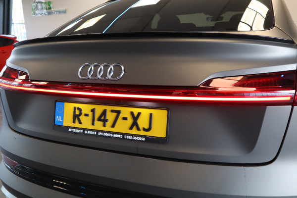 Audi e-tron Sportback 55 quattro S edition 95 kWh ACC ECC 408PK Keyless go/entree