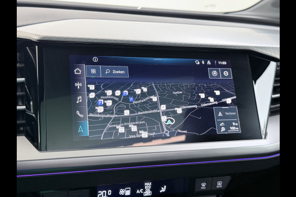 Audi Q4 e-tron 35 Launch Edition Soh 92%-dak-Schuifdak Camera Adap.Cruise W-pomp Navi-Plus Sportst.+Verwarmd PDC-a+v Matrix Led Advanced Plus Lmv 19" Elek.Achterklep Virtual Cockpit E-Call Bordherkenning Audi Connect +Phone-Box Keyless-Go A-Licht-Dynamisch 1e Eigenaar Origineel Nederlandse Auto €56.174,- Nieuwprijs