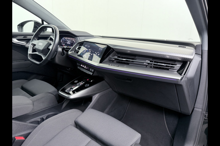 Audi Q4 e-tron 35 Launch Edition Soh 92%-dak-Schuifdak Camera Adap.Cruise W-pomp Navi-Plus Sportst.+Verwarmd PDC-a+v Matrix Led Advanced Plus Lmv 19" Elek.Achterklep Virtual Cockpit E-Call Bordherkenning Audi Connect +Phone-Box Keyless-Go A-Licht-Dynamisch 1e Eigenaar Origineel Nederlandse Auto €56.174,- Nieuwprijs