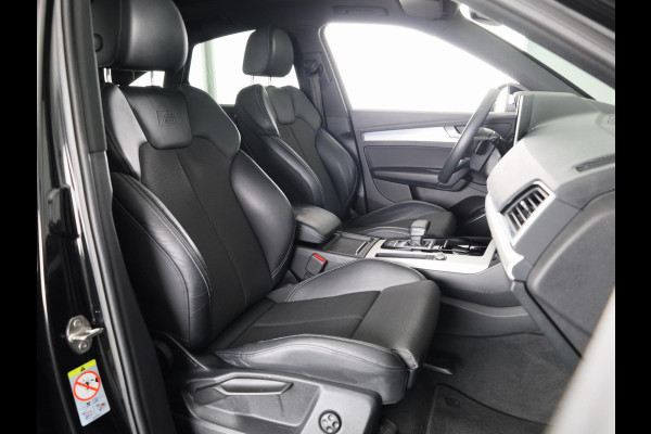 Audi Q5 Sportback 50 TFSI e S edition 299pk | Panoramadak | Trekhaak | Verwarmbare voorstoelen | Adpatieve cruise controle | Matrix koplampen | Navigatie