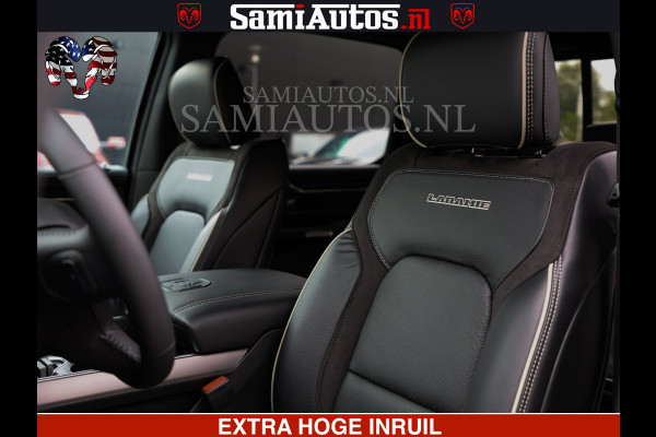 Dodge Ram V8 5.7 402PK | LARAMIE SPORT | Krachtige Hemi | Panorama Dak | 12' Scherm | LPG | Comfortabele Dubbele Cabine met Royale 5 Zitplaatsen | NIEUW EN BPM vrij | Nu Leverbaar uit Voorraad | Nr 2529 - 1277 |
