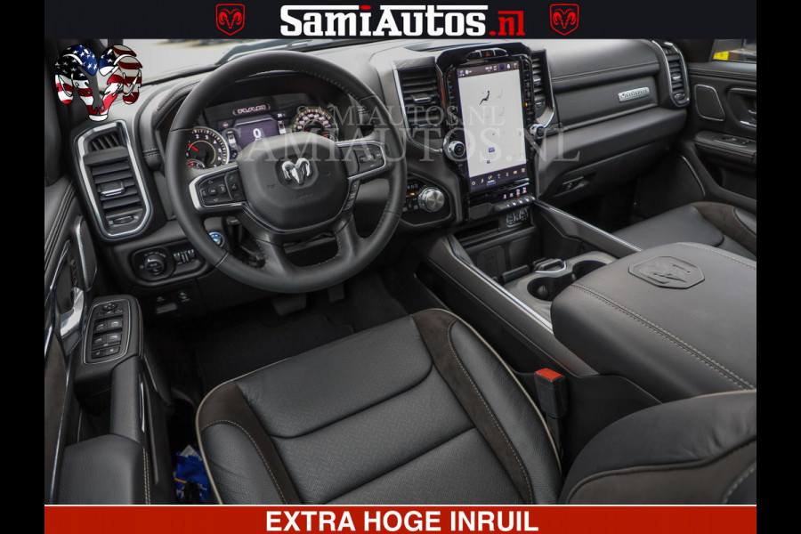Dodge Ram V8 5.7 402PK | LARAMIE SPORT | Krachtige Hemi | Panorama Dak | 12' Scherm | LPG | Comfortabele Dubbele Cabine met Royale 5 Zitplaatsen | NIEUW EN BPM vrij | Nu Leverbaar uit Voorraad | Nr 2529 - 1277 |