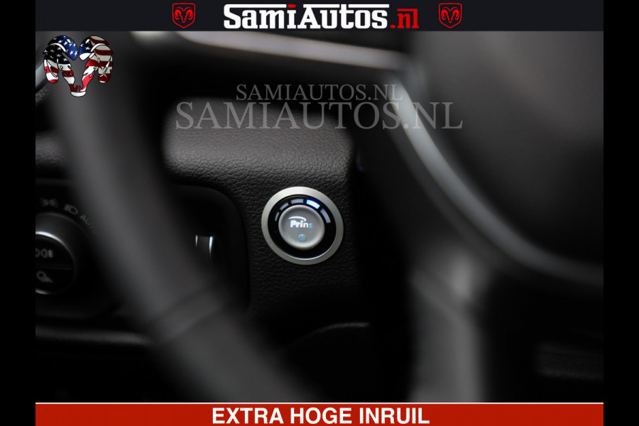 Dodge Ram V8 5.7 402PK | LARAMIE SPORT | Krachtige Hemi | Panorama Dak | 12' Scherm | LPG | Comfortabele Dubbele Cabine met Royale 5 Zitplaatsen | NIEUW EN BPM vrij | Nu Leverbaar uit Voorraad | Nr 2529 - 1277 |