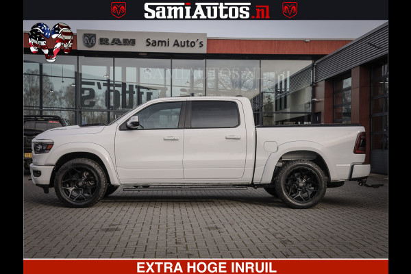 Dodge Ram V8 5.7 402PK | LARAMIE SPORT | Krachtige Hemi | Panorama Dak | 12' Scherm | LPG | Comfortabele Dubbele Cabine met Royale 5 Zitplaatsen | NIEUW EN BPM vrij | Nu Leverbaar uit Voorraad | Nr 2529 - 1277 |