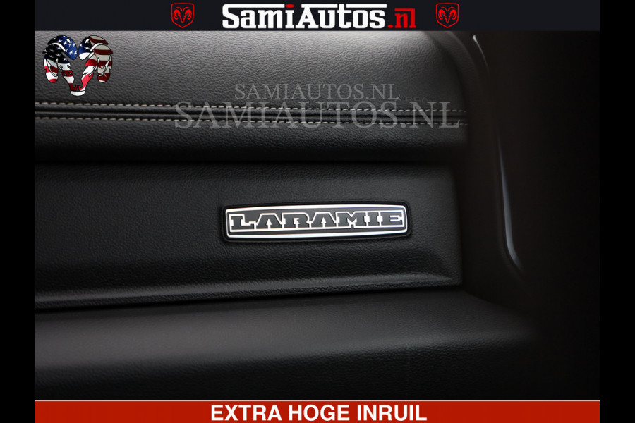 Dodge Ram V8 5.7 402PK | LARAMIE SPORT | Krachtige Hemi | Panorama Dak | 12' Scherm | LPG | Comfortabele Dubbele Cabine met Royale 5 Zitplaatsen | NIEUW EN BPM vrij | Nu Leverbaar uit Voorraad | Nr 2529 - 1277 |