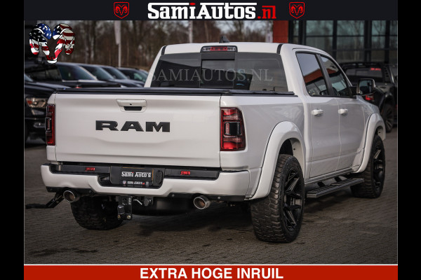 Dodge Ram V8 5.7 402PK | LARAMIE SPORT | Krachtige Hemi | Panorama Dak | 12' Scherm | LPG | Comfortabele Dubbele Cabine met Royale 5 Zitplaatsen | NIEUW EN BPM vrij | Nu Leverbaar uit Voorraad | Nr 2529 - 1277 |