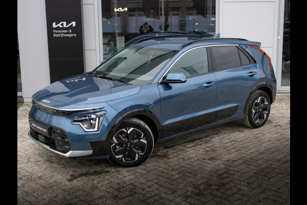 Kia Niro EV Edition Advanced 64.8 kWh Leder | LED | Stoelverwarming | Navigatie | Carplay | Adapt. Cruise | Climate | Keyless | Camera