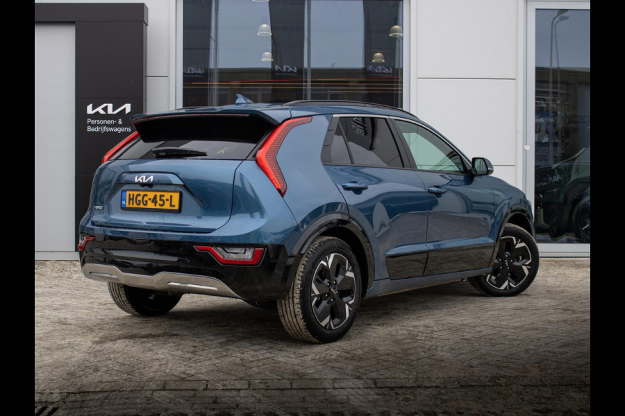 Kia Niro EV Edition Advanced 64.8 kWh Leder | LED | Stoelverwarming | Navigatie | Carplay | Adapt. Cruise | Climate | Keyless | Camera