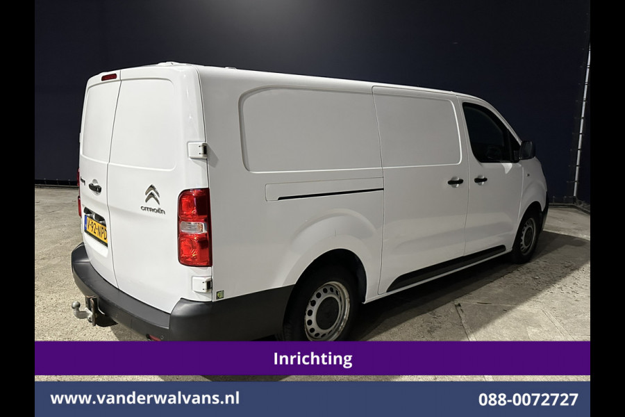 Citroën Jumpy 2.0 BlueHDI 150pk L3H1 inrichting Euro6 Airco | Navigatie | 2500kg Trekhaak | Cruisecontrol | Apple Carplay Android Auto, Parkeersensoren