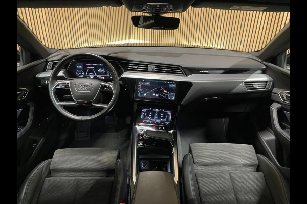 Audi e-tron Sportback 55 Quattro S-Line 95 kWh|GROTE ACCU|PANO|TREKHAAK|1/2 LEDER|ACC|MEMORY|CAMERA|CARLAY/ANDROID|STOELVER|NL|NAP