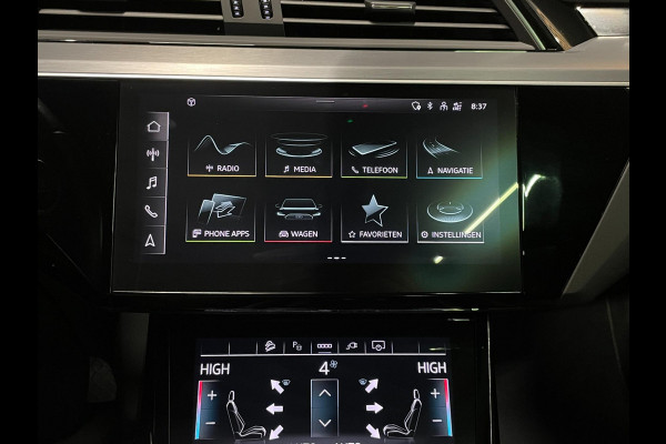 Audi e-tron Sportback 55 Quattro S-Line 95 kWh|GROTE ACCU|PANO|TREKHAAK|1/2 LEDER|ACC|MEMORY|CAMERA|CARLAY/ANDROID|STOELVER|NL|NAP