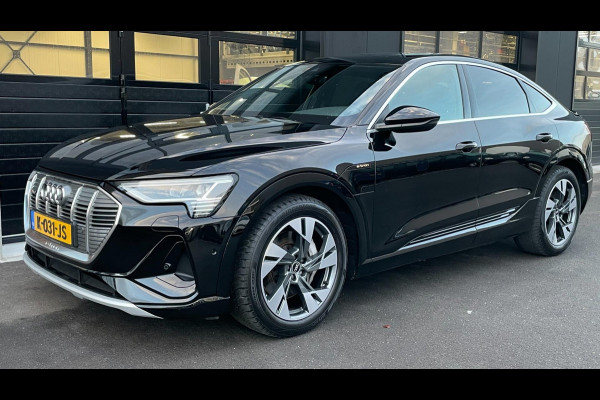 Audi e-tron Sportback 55 Quattro S-Line 95 kWh|GROTE ACCU|PANO|TREKHAAK|1/2 LEDER|ACC|MEMORY|CAMERA|CARLAY/ANDROID|STOELVER|NL|NAP