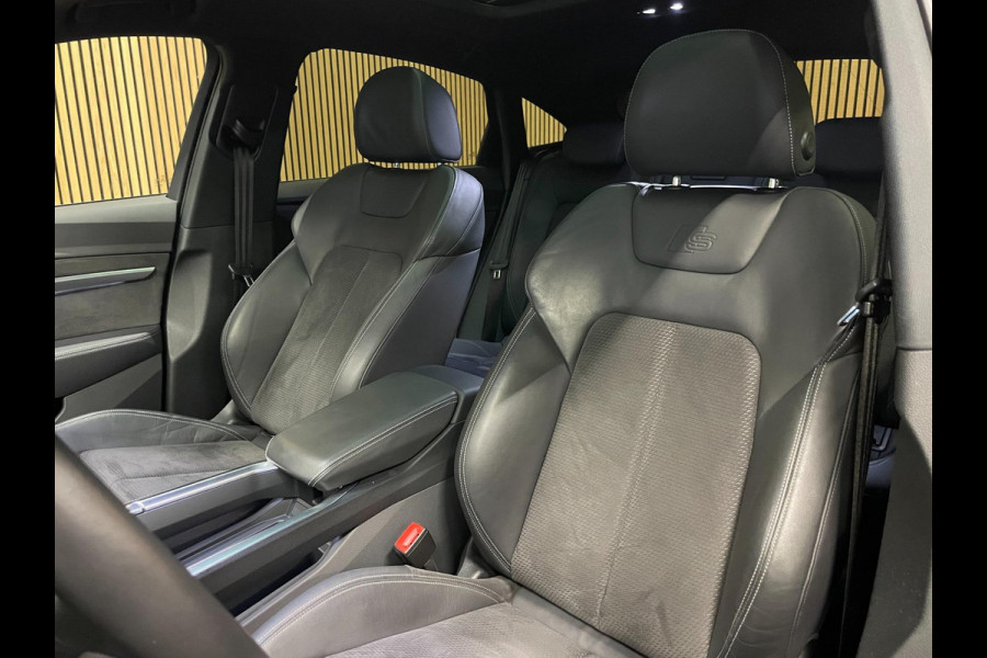 Audi e-tron Sportback 55 Quattro S-Line 95 kWh|GROTE ACCU|PANO|TREKHAAK|1/2 LEDER|ACC|MEMORY|CAMERA|CARLAY/ANDROID|STOELVER|NL|NAP