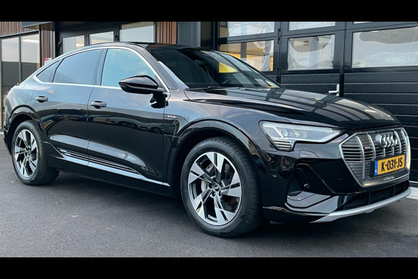 Audi e-tron Sportback 55 Quattro S-Line 95 kWh|GROTE ACCU|PANO|TREKHAAK|1/2 LEDER|ACC|MEMORY|CAMERA|CARLAY/ANDROID|STOELVER|NL|NAP