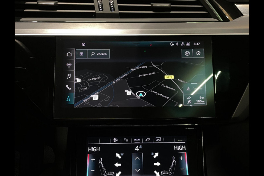 Audi e-tron Sportback 55 Quattro S-Line 95 kWh|GROTE ACCU|PANO|TREKHAAK|1/2 LEDER|ACC|MEMORY|CAMERA|CARLAY/ANDROID|STOELVER|NL|NAP