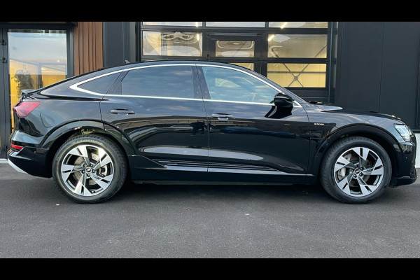 Audi e-tron Sportback 55 Quattro S-Line 95 kWh|GROTE ACCU|PANO|TREKHAAK|1/2 LEDER|ACC|MEMORY|CAMERA|CARLAY/ANDROID|STOELVER|NL|NAP