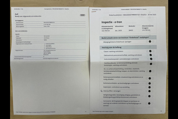 Audi e-tron Sportback 55 Quattro S-Line 95 kWh|GROTE ACCU|PANO|TREKHAAK|1/2 LEDER|ACC|MEMORY|CAMERA|CARLAY/ANDROID|STOELVER|NL|NAP