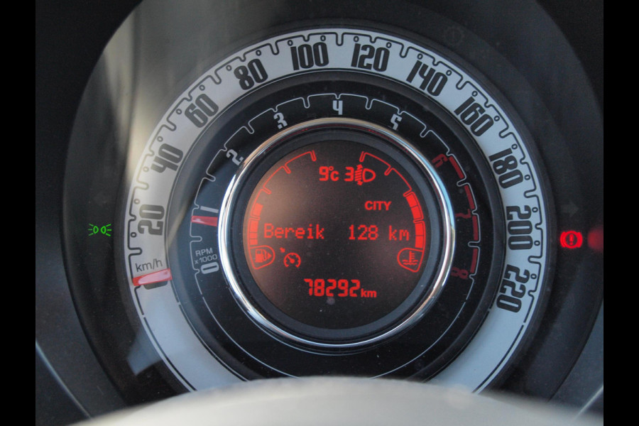 Fiat 500 1.2 Lounge | Panoramadak | Cruise Control | Leer | Navi |