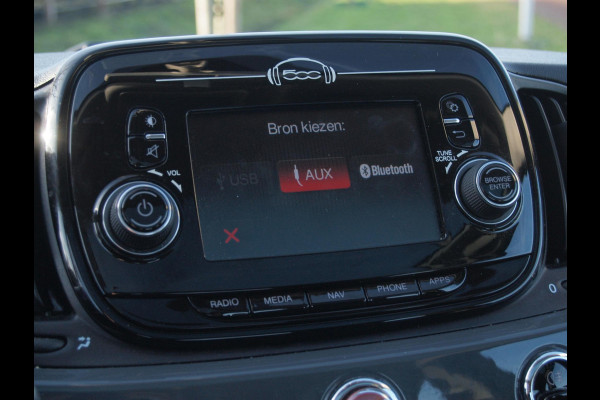 Fiat 500 1.2 Lounge | Panoramadak | Cruise Control | Leer | Navi |