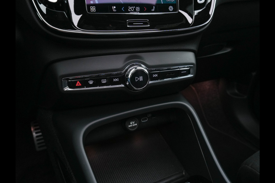 Volvo XC40 Recharge P8 AWD R-Design [ 3-Fase ] {SOH-89%} (INCL-BTW) *PANO | LEATHER-MICROFIBRE | DIGI-COCKPIT | FULL-LED | NAVI-FULLMAP | ECC | CARPLAY | PDC | KEYLESS | HEATED-SPORTSEATS | BLIS | PRIVACY-GLASS | 20"ALU*