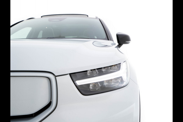 Volvo XC40 Recharge P8 AWD R-Design [ 3-Fase ] {SOH-89%} (INCL-BTW) *PANO | LEATHER-MICROFIBRE | DIGI-COCKPIT | FULL-LED | NAVI-FULLMAP | ECC | CARPLAY | PDC | KEYLESS | HEATED-SPORTSEATS | BLIS | PRIVACY-GLASS | 20"ALU*