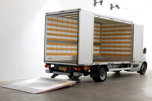 Opel Movano 2.3 Turbo 165pk Bakwagen met bovensluit-laadklep 1000kg en zijlader L445cm 05-2022