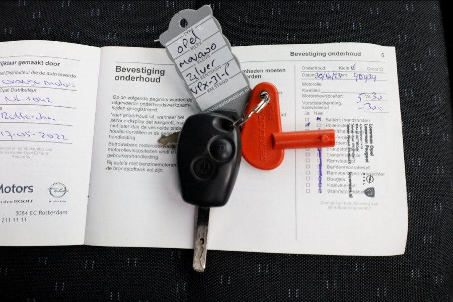 Opel Movano 2.3 Turbo 165pk Bakwagen met bovensluit-laadklep 1000kg en zijlader L445cm 05-2022