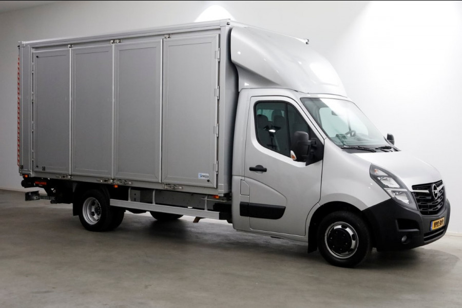 Opel Movano 2.3 Turbo 165pk Bakwagen met bovensluit-laadklep 1000kg en zijlader L445cm 05-2022