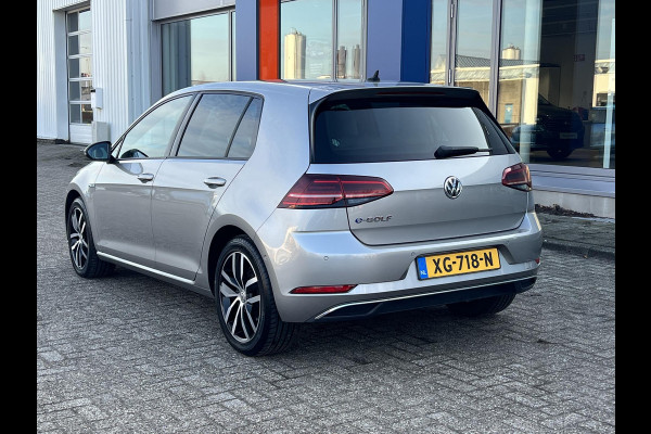 Volkswagen e-Golf e-Golf Verwarmde voorstoelen | Lederen bekleding | Achteruitrijcamera | Warmtepomp