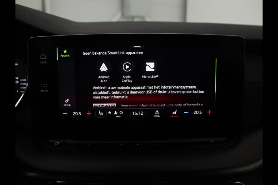 Škoda Octavia 1.4 TSI RS iV PHEV | Stoelverwarming | Head-Up | Matrix LED | Sfeerverlichting | Adaptive cruise | Side Assist | Carplay | Sportstoelen | Achterbankverwarming | Camera | Navigatie | Plug In