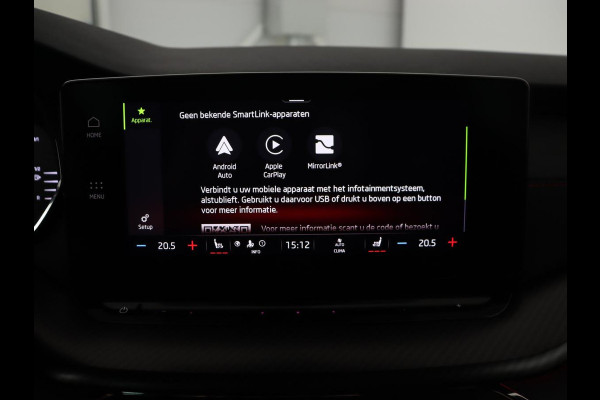 Škoda Octavia 1.4 TSI RS iV PHEV | Stoelverwarming | Head-Up | Matrix LED | Sfeerverlichting | Adaptive cruise | Side Assist | Carplay | Sportstoelen | Achterbankverwarming | Camera | Navigatie | Plug In