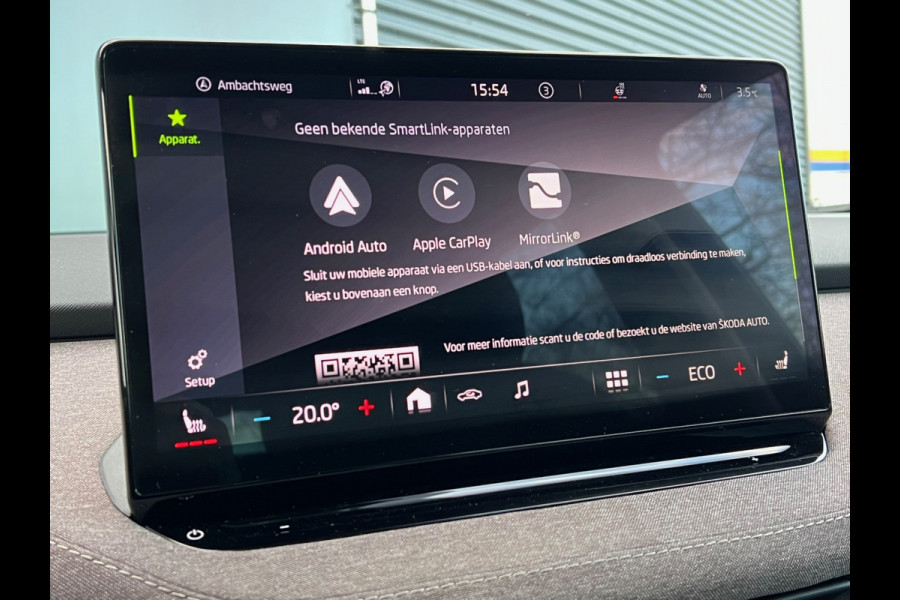 Škoda ENYAQ iV BWJ 2021 | 180PK SOH91,3% 60 First Edition | TREKHAAK | CLIMA | NAVI | STOEL&STUURWIEL VERW | PDC | CAMERA | CARPLAY