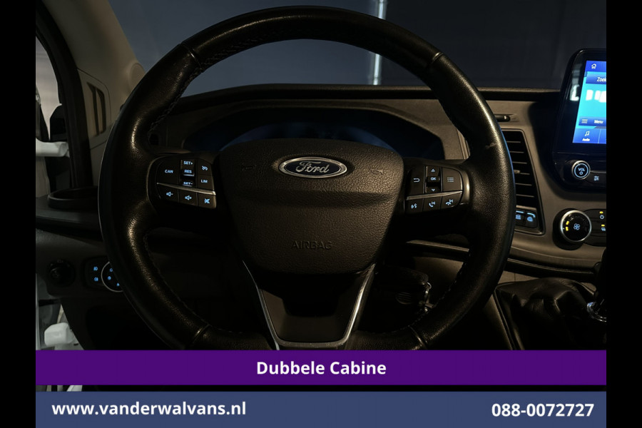 Ford Transit 2.0 TDCI 170pk L3H2 Dubbele Cabine 3500kg Trekhaak Euro6 Airco | 6-Zits | Camera | Navigatie | Apple Carplay Cruisecontrol, Parkeersensoren, Verwarmde voorruit