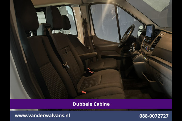Ford Transit 2.0 TDCI 170pk L3H2 Dubbele Cabine 3500kg Trekhaak Euro6 Airco | 6-Zits | Camera | Navigatie | Apple Carplay Cruisecontrol, Parkeersensoren, Verwarmde voorruit
